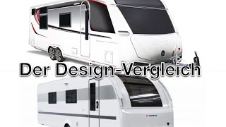 Kabe Imperial 780 TDL FK KS vs Adria Alpina 663 HT  Der DesigneVergleich [upl. by Alyhc679]