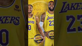 LeBron James vs Bronny James shorts [upl. by Eannej]