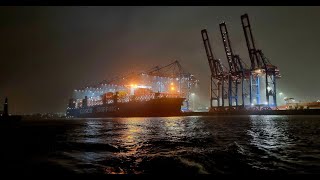 Hamburger Hafen Lichterfahrt [upl. by Hardden393]