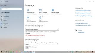 how to set English language in laptop [upl. by Oderfodog]