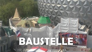 EurosatMadame Freudenreich Baustelle vom 20042018  NEU 2018 im EUROPA PARK [upl. by Nnylannej481]