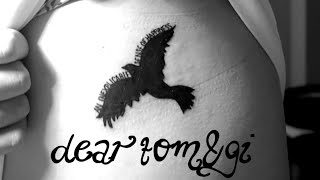 Dear TomampGi  The One When I Get My 3rd Tattoo [upl. by Morse]