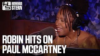 Robin Quivers Hits On Paul McCartney 2009 [upl. by Aciras]