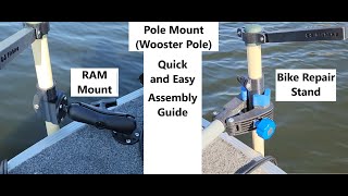 Extendable Paint Pole for Pole Mount Your Livescope Transducer  Assembly and Overview [upl. by Cynth336]