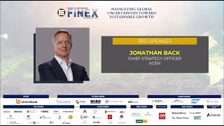 ACEN Chief Strategy Officer Jonathan Back at the 55th Annual FINEX Week Conference [upl. by Immac]