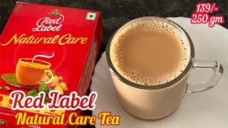 Brooke Bond Red Label Natural Care Tea  Red Label Natural Care Tea with 5 Ayurvedic Ingredients [upl. by Amend]