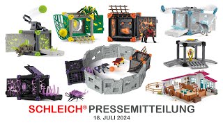 Schleich ® Pressemitteilung  Eldrador ® Creatures amp Horse Club 180724  Infos amp eine Frage [upl. by Ribal]