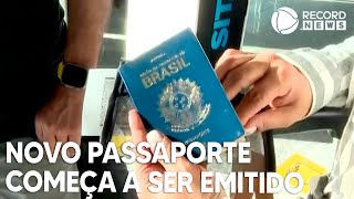 O Brasil começa a emitir o novo passaporte a partir de hoje [upl. by Gnidleif826]