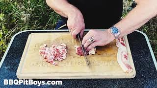 BOURBON BACON PUMPKIN PIE  Recipe  BBQ Pit Boys [upl. by Aronael]