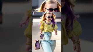 quotStylish babies with Confidence in Sunglasses and Floral Fashionquotkidsvideo cute fun shorts [upl. by Timus]