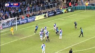 Wycombe Wanderers vs Bristol Rovers  League Two 20132014 [upl. by Holton]