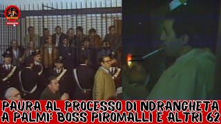 Paura al Processo di Ndrangheta a Palmi con 62 imputati capitanati dal boss Piromalli [upl. by Enuj]