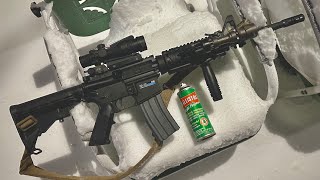 I Froze My Colt M4A1  Does Ballistol Lube Work In Below Freezing Conditions [upl. by Ras]