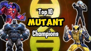 MCOC Top 10 Best MUTANT champions in the game 2024  Marvel Contest of Champions [upl. by Tartan]