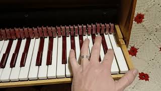 FOR SALE  TOY PIANO MICHELSONNE PARIS 37 KEYS  powerful sound [upl. by Brotherson]