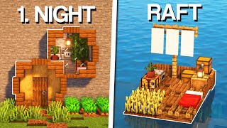 Minecraft 3 Day One Starter Houses [upl. by Roy469]