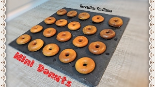 Receta de Minidonuts para Máquina [upl. by Kowalski]