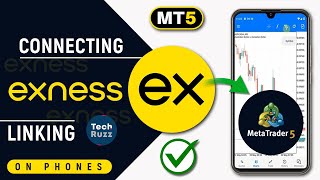 ✅ How to Link Exness Broker Trading Account to MetaTrader 5 MT5 on Phone  Very Detailed [upl. by Aknaib742]