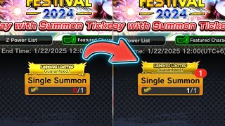 How to Get FREE Festival LF Guaranteed TicketDragon Ball Legends [upl. by Fatma]