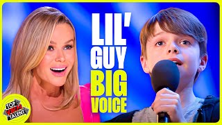 YOUNG Boys With BIG VOICES On BGT 🇬🇧 [upl. by Jamil676]