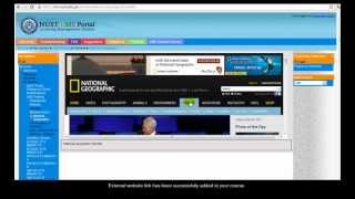 LMS training Video on How to add external website linkURL to your LMS course [upl. by Killie328]