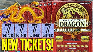 NEW TICKET WINNERS 💰 20X Year of the Dragon 💵 Fixin To Scratch [upl. by Atileda]