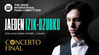 Jaeden IzikDzurko  Leeds International Piano Competition 2024  Johannes Brahms Concerto No 2 [upl. by Ecnarolf768]