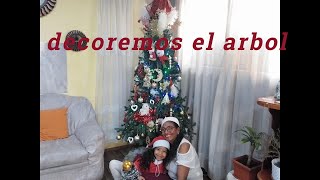 DECOREMOS NUESTRO ARBOL DE NAVIDAD 2024 MOTIVEMONOS A DECORAR CON LO QUE TENEMOS  ESCASO PRESUPU [upl. by Norwood]