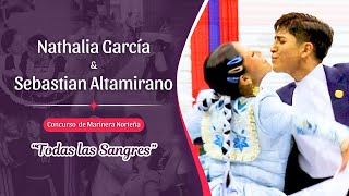 🥁AL GOLPE DEL CAJÓN 💃🕺bailan Nathalia García y Sebastian Altamirano  Semifinal Todas las Sangres 🏆 [upl. by Yllus]