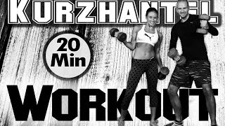 Hanteltraining zu Hause  Kurzhantel Workout  20 Min Ganzkörpertraining  effektiv trainieren [upl. by Ynnot961]