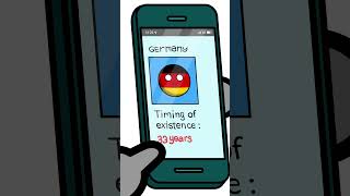 Time Of Existence of Germany countryballs [upl. by Sheehan]