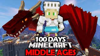 I Survived 100 Days In Medieval Minecraft [upl. by Enidaj17]