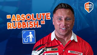 Gerwyn Price SLAMS form after Cardiff defeat  reaction to Masters withdrawal amp crowd whistling [upl. by Kyre]