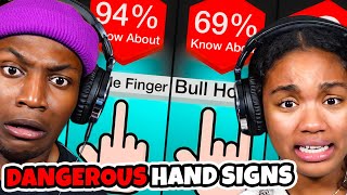 THE WORLDS MOST Dangerous Hand Signs And Their Meanings [upl. by Ydnarb]