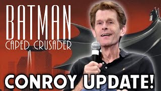 Batman Caped Crusader Update Bruce Timm Talks Kevin Conroy Batman News [upl. by Aicilram142]