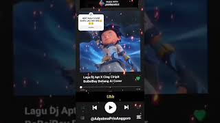 Lirik Lagu Dj Apt X Cing Ciripit Cover Monsta 🤓😱boboiboyaicover djapt apt brunomars [upl. by Charline964]