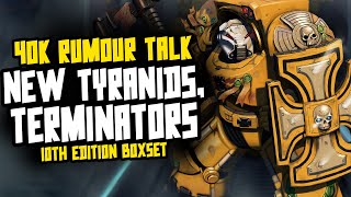 Rumour Talk NEW Terminators for 10th Box Tyranids amp The Lion Book [upl. by Alejna]