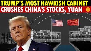 China’s Stocks and Yuan Collapse as Trump Forms His Most Hawkish Cabinet [upl. by Currie]