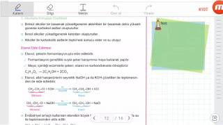 22 Alkollerin Kimyasal Tepkimeleri 2 Test Çözümü [upl. by Moffat]