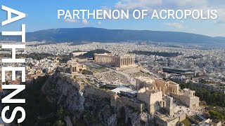 Parthenon Of Acropolis – Athens  Greece 4K [upl. by Nanah34]