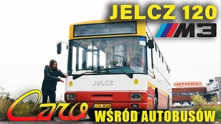 Jelcz 120M3 to Polonez Caro wśród autobusów  MotoBieda [upl. by Husch]