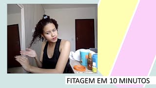 Definindo cachos em 10 minutos  Fitagem [upl. by Friederike]