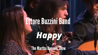 Happy  16 yr old Ettore Buzzini amp Young Bluegrass Superstars at Martha Basset Show [upl. by Wallas]