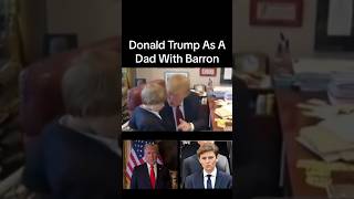 Donald Trump As a Dad With Barron 😍🇺🇸 donaldtrump trump shorts [upl. by Carisa]