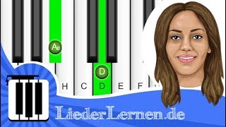 Namika  Alles was zählt  Klavier lernen  Musiknoten  Akkorde [upl. by Ahteres]