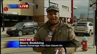 Homeless Man Slashes and Stabs Target Customers [upl. by Nnhoj]