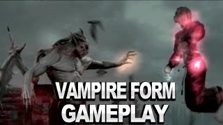 Skyrim DLC Dawnguard Gameplay  Vampire Form [upl. by Suravat]