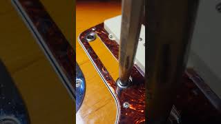 Upgrading the tune omatic bridge on a Jazzmaster guitar luthier guitarrepair luthiery guitar [upl. by Aicnarf684]