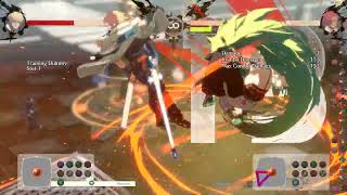 GUILTY GEAR STRIVE giovanna test combo 1 [upl. by Tnarud325]