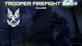 Halo Reach  Trooper Firefight 2024  Village [upl. by Hooker296]